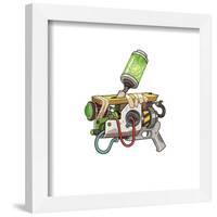 Gallery Pops Cartoon Network Rick and Morty - Portal Gun Wall Art-Trends International-Framed Gallery Pops