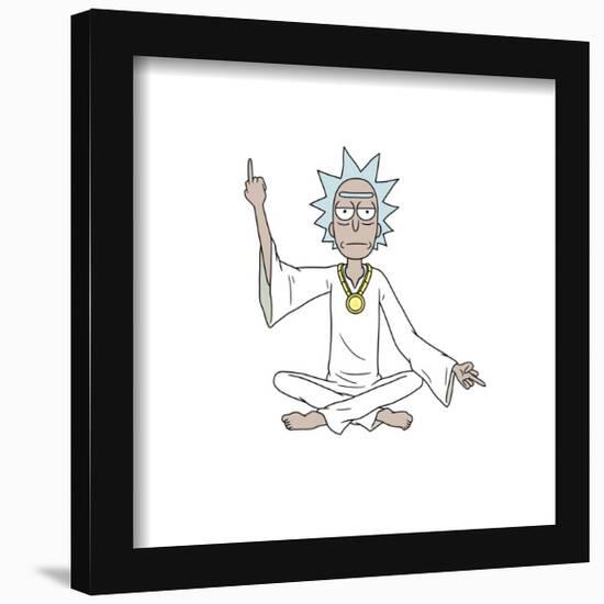 Gallery Pops Cartoon Network Rick and Morty - Spiritual Leader Rick Wall Art-Trends International-Framed Gallery Pops