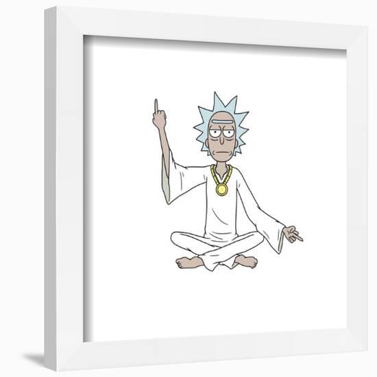 Gallery Pops Cartoon Network Rick and Morty - Spiritual Leader Rick Wall Art-Trends International-Framed Gallery Pops