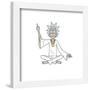 Gallery Pops Cartoon Network Rick and Morty - Spiritual Leader Rick Wall Art-Trends International-Framed Gallery Pops