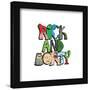 Gallery Pops Cartoon Network Rick and Morty - Stylized Wall Art-Trends International-Framed Gallery Pops