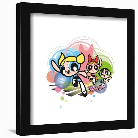 Gallery Pops Cartoon Network The Powerpuff Girls - Bringin' Back the Power Group Wall Art-Trends International-Framed Gallery Pops