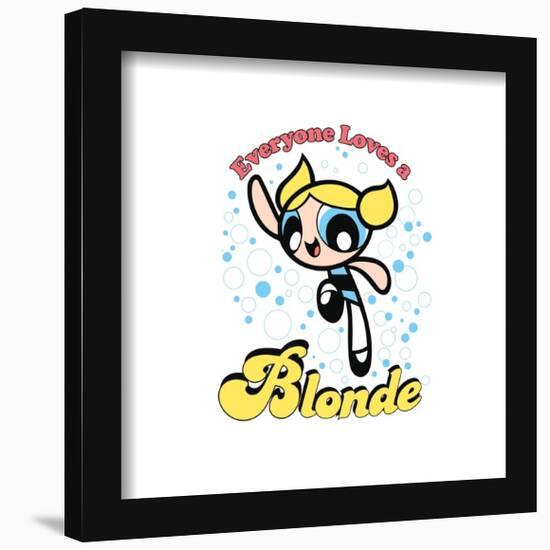 Gallery Pops Cartoon Network The Powerpuff Girls - Everyone Loves a Blonde Wall Art-Trends International-Framed Gallery Pops