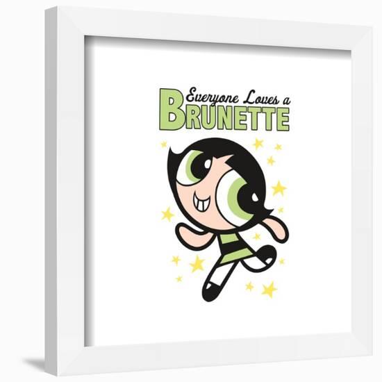 Gallery Pops Cartoon Network The Powerpuff Girls - Everyone Loves a Brunette Wall Art-Trends International-Framed Gallery Pops