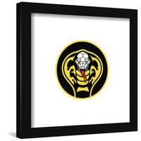 Gallery Pops Cobra Kai - Cobra Icon Wall Art-Trends International-Framed Gallery Pops