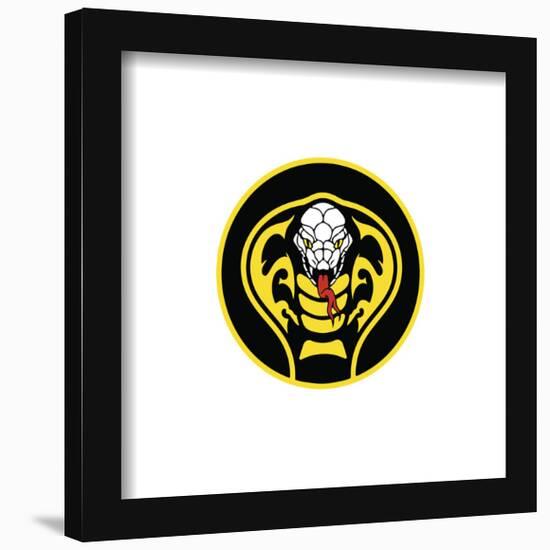 Gallery Pops Cobra Kai - Cobra Icon Wall Art-Trends International-Framed Gallery Pops