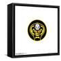 Gallery Pops Cobra Kai - Cobra Icon Wall Art-Trends International-Framed Stretched Canvas