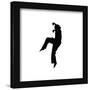 Gallery Pops Cobra Kai - Crane Kick Silhouette Wall Art-Trends International-Framed Gallery Pops