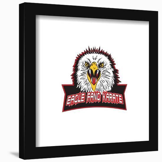 Gallery Pops Cobra Kai - Eagle Fang Karate Wall Art-Trends International-Framed Gallery Pops