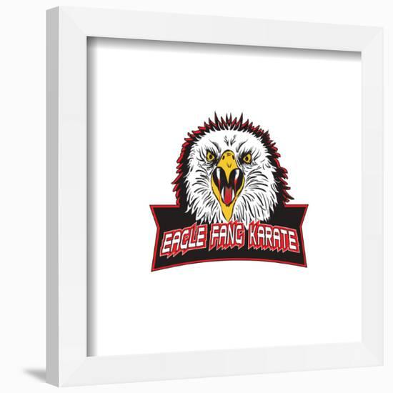 Gallery Pops Cobra Kai - Eagle Fang Karate Wall Art-Trends International-Framed Gallery Pops