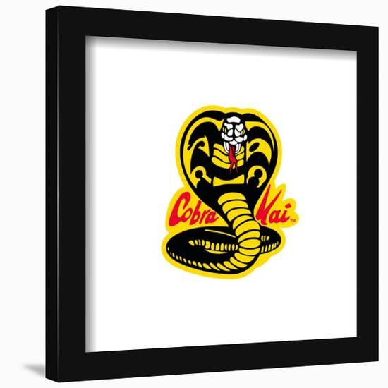 Gallery Pops Cobra Kai - Logo Icon Wall Art-Trends International-Framed Gallery Pops