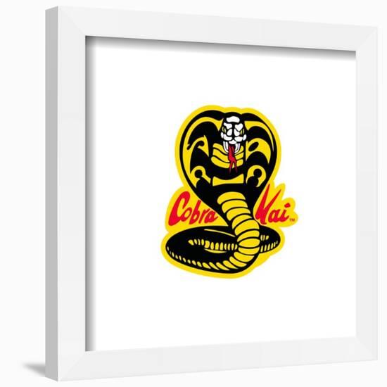 Gallery Pops Cobra Kai - Logo Icon Wall Art-Trends International-Framed Gallery Pops