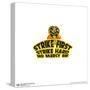 Gallery Pops Cobra Kai - Strike First, Strike Hard Wall Art-Trends International-Stretched Canvas