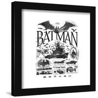 Gallery Pops DC Comics Batman 85th Anniversary - Artist Theatrical Collection Wall Art-Trends International-Framed Gallery Pops