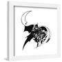 Gallery Pops DC Comics Batman 85th Anniversary - Batman Line Art Wall Art-Trends International-Framed Gallery Pops