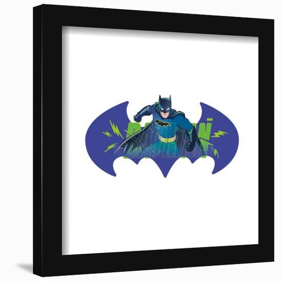 Gallery Pops DC Comics Batman 85th Anniversary - Forever Batman Batarang Graphic Wall Art-Trends International-Framed Gallery Pops