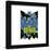 Gallery Pops DC Comics Batman 85th Anniversary - Forever Batman Cape Badge Wall Art-Trends International-Framed Gallery Pops