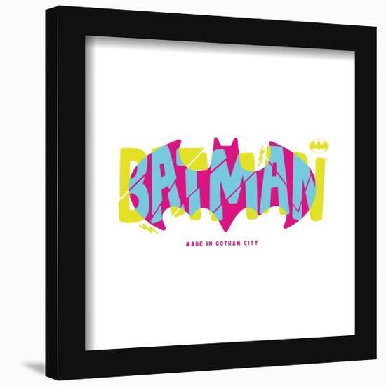 Gallery Pops DC Comics Batman 85th Anniversary - Forever Batman Made In Gotham City Wall Art-Trends International-Framed Gallery Pops