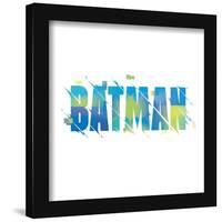 Gallery Pops DC Comics Batman 85th Anniversary - Forever Batman Text Logo Wall Art-Trends International-Framed Gallery Pops