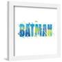 Gallery Pops DC Comics Batman 85th Anniversary - Forever Batman Text Logo Wall Art-Trends International-Framed Gallery Pops