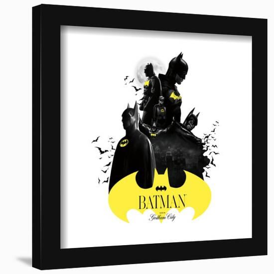 Gallery Pops DC Comics Batman 85th Anniversary - Made In Gotham City Wall Art-Trends International-Framed Gallery Pops