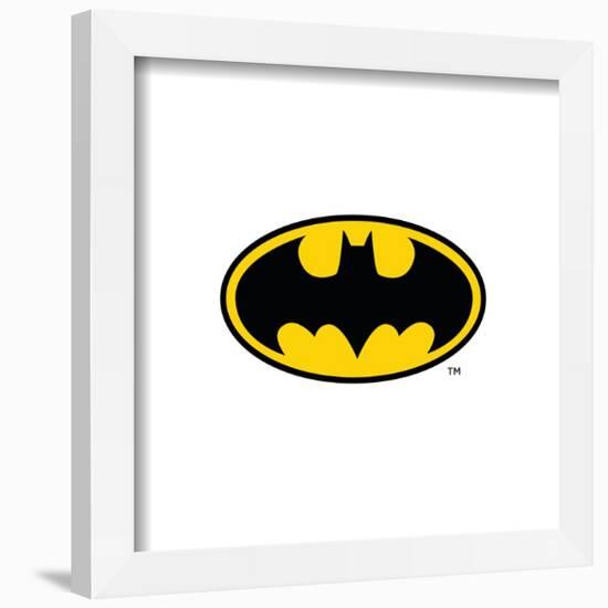 Gallery Pops DC Comics Batman - Batman Symbol Wall Art-Trends International-Framed Gallery Pops