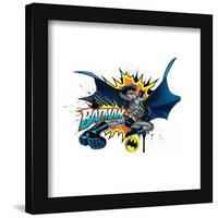 Gallery Pops DC Comics Batman - Caped Crusader Kick Wall Art-Trends International-Framed Gallery Pops