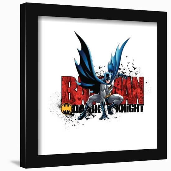 Gallery Pops DC Comics Batman - Dark Knight Graphic Wall Art-Trends International-Framed Gallery Pops