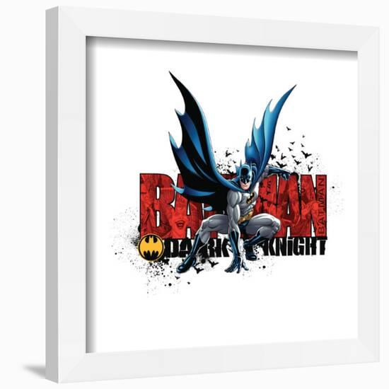 Gallery Pops DC Comics Batman - Dark Knight Graphic Wall Art-Trends International-Framed Gallery Pops