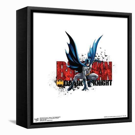 Gallery Pops DC Comics Batman - Dark Knight Graphic Wall Art-Trends International-Framed Stretched Canvas