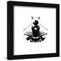 Gallery Pops DC Comics Batman - Dark Knight Headshot Wall Art-Trends International-Framed Gallery Pops