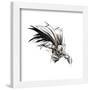 Gallery Pops DC Comics Batman - Dark Knight Sketch Wall Art-Trends International-Framed Gallery Pops