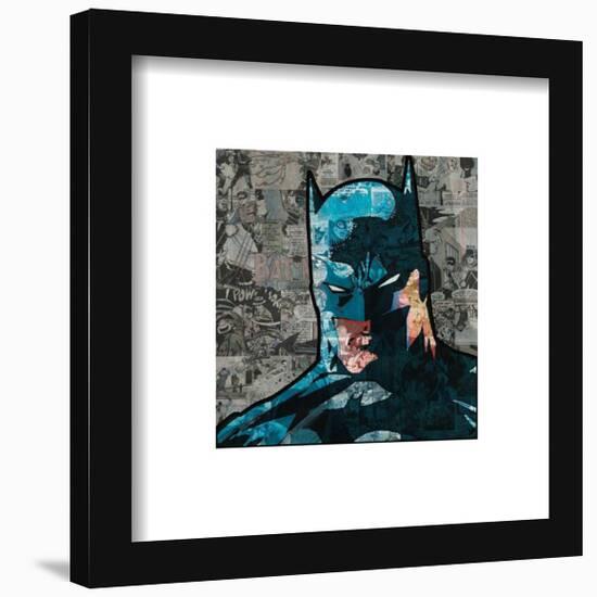 Gallery Pops DC Comics - Batman Headshot Collage Wall Art-Trends International-Framed Gallery Pops
