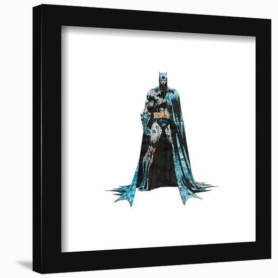 Gallery Pops DC Comics - Batman Pose Collage Wall Art-Trends International-Framed Gallery Pops