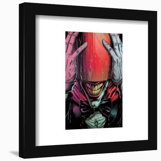 Gallery Pops DC Comics Batman - Three Jokers #1 Joker Red Hood Premium Variant Cover Wall Art-Trends International-Framed Gallery Pops