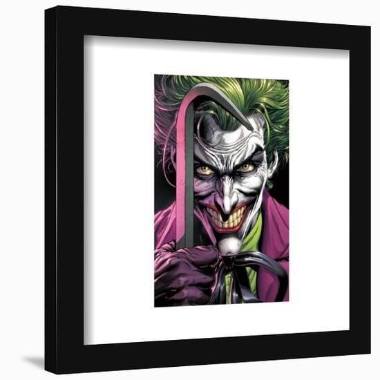 Gallery Pops DC Comics Batman - Three Jokers #1 Joker Regular Cover Jason Fabok Wall Art-Trends International-Framed Gallery Pops