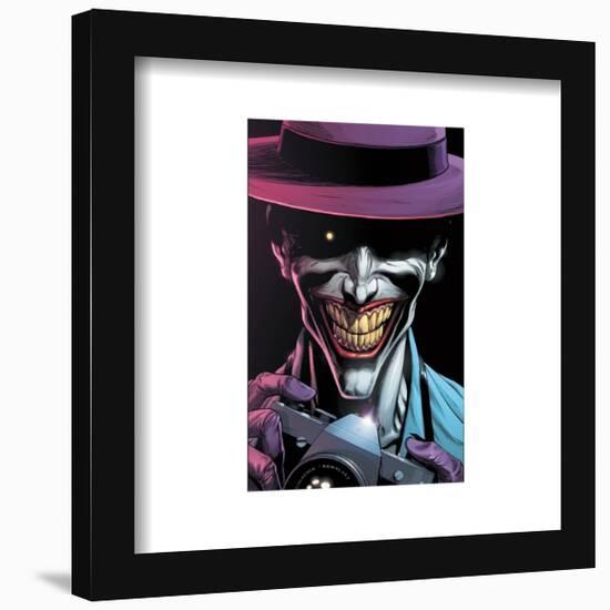 Gallery Pops DC Comics Batman - Three Jokers #3 Joker Camera Premium Variant Cover Wall Art-Trends International-Framed Gallery Pops