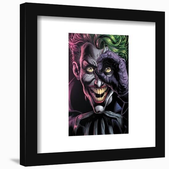 Gallery Pops DC Comics Batman - Three Jokers #3 Joker Regular Cover Jason Fabok Wall Art-Trends International-Framed Gallery Pops
