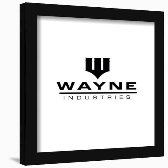 Gallery Pops DC Comics Batman - Wayne Industries Logo Wall Art-Trends International-Framed Gallery Pops