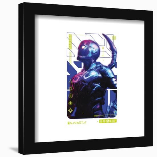 Gallery Pops DC Comics Blue Beetle - Biotech Relic Wall Art-Trends International-Framed Gallery Pops