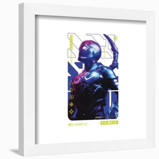 Gallery Pops DC Comics Blue Beetle - Biotech Relic Wall Art-Trends International-Framed Gallery Pops