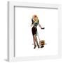 Gallery Pops DC Comics Bombshells - Black Canary - Pinup Figure Wall Art-Trends International-Framed Gallery Pops