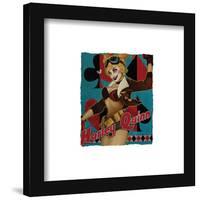 Gallery Pops DC Comics Bombshells - Harley Quinn - Harlequin Wall Art-Trends International-Framed Gallery Pops