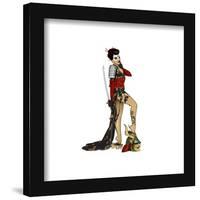 Gallery Pops DC Comics Bombshells - Katana - Pinup Figure Wall Art-Trends International-Framed Gallery Pops