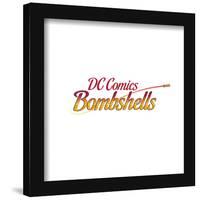 Gallery Pops DC Comics Bombshells - Logo Wall Art-Trends International-Framed Gallery Pops