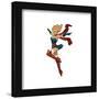 Gallery Pops DC Comics Bombshells - Supergirl - Pinup Figure Wall Art-Trends International-Framed Gallery Pops