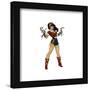 Gallery Pops DC Comics Bombshells - Wonder Woman - Pinup Figure Wall Art-Trends International-Framed Gallery Pops