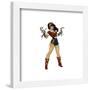 Gallery Pops DC Comics Bombshells - Wonder Woman - Pinup Figure Wall Art-Trends International-Framed Gallery Pops