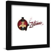 Gallery Pops DC Comics Bombshells - Zatanna Zatara - Pinup Badge Wall Art-Trends International-Framed Gallery Pops