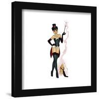 Gallery Pops DC Comics Bombshells - Zatanna Zatara - Pinup Figure Wall Art-Trends International-Framed Gallery Pops